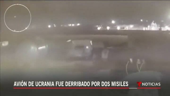 El video que muestra cómo Irán atacó el avión ucraniano - Fuente: YouTube