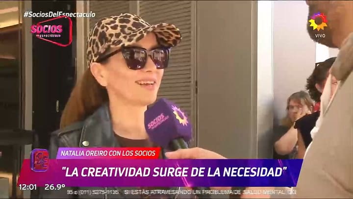 Natalia Oreiro hablo de su encuentro con Pampita