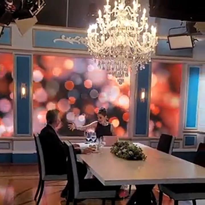 Mauricio Macri con Juana Viale en La noche de Mirtha Legrand (eltrece)