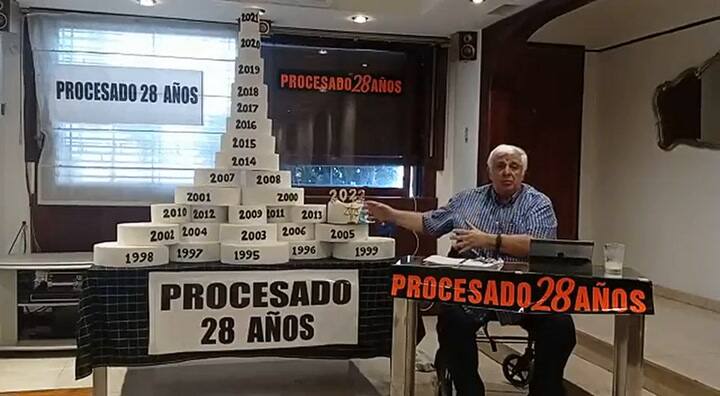 Samid apuntó a la Justicia por los años que lleva procesado