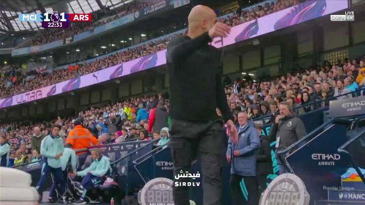 La furia de Pep Guardiola