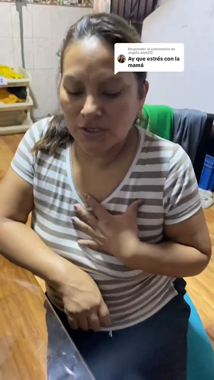 La indignación de la mujer por los comentarios