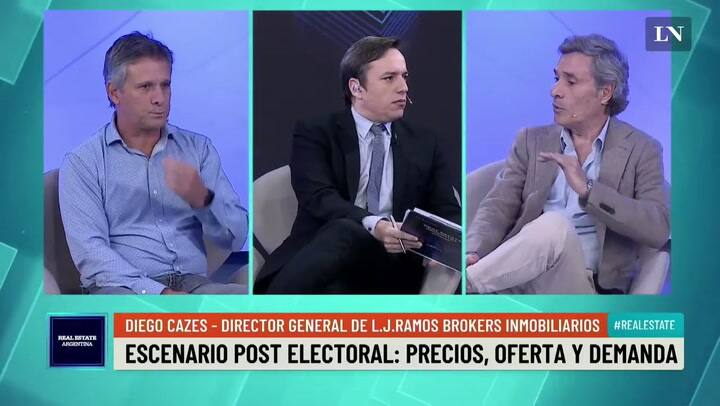 Diego Cazes en el Summit de Real Estate (L.J. Ramos)