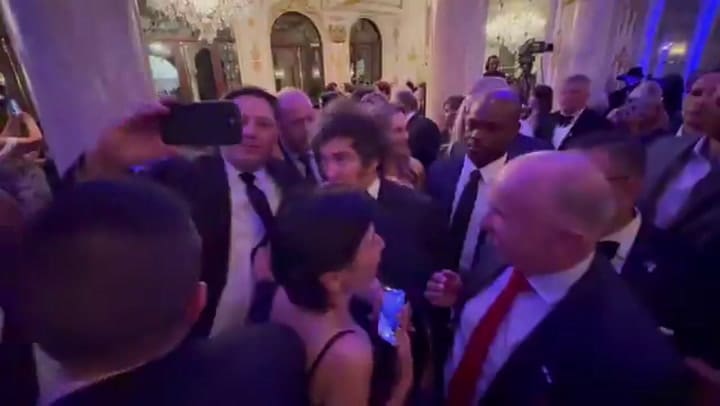 Milei, en Mar-a-Lago: el video que publicó Presidencia