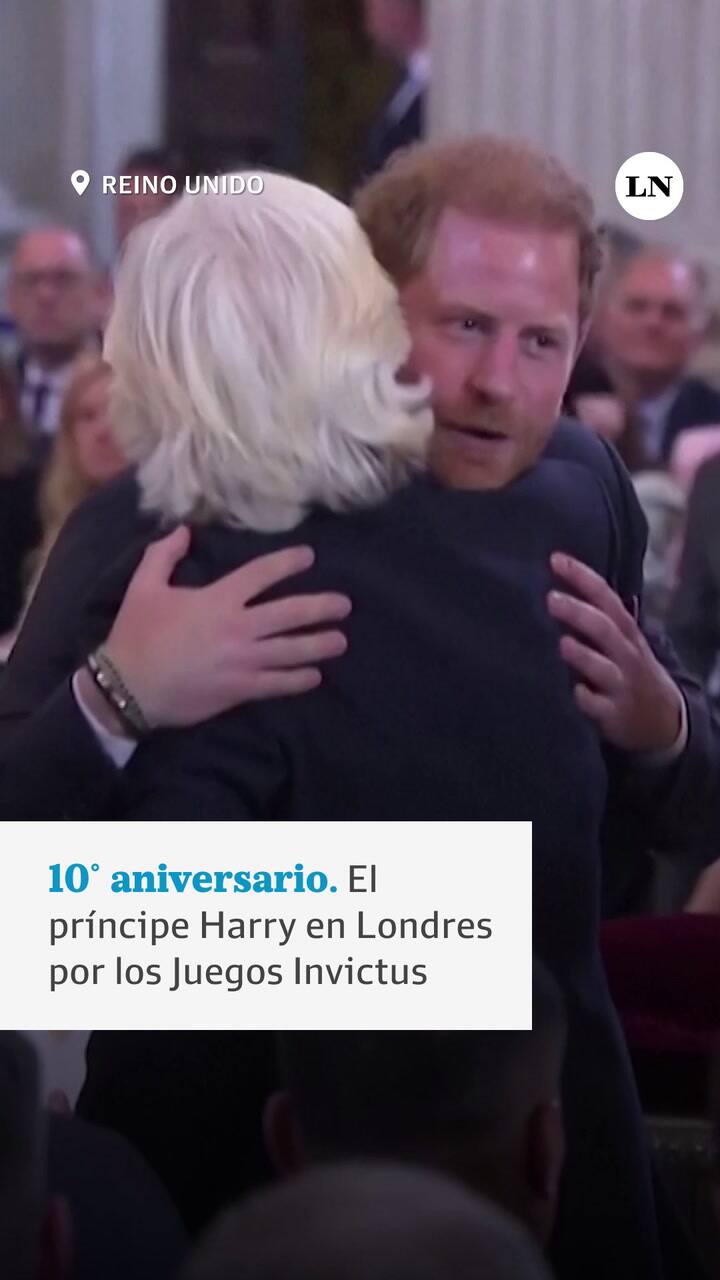 Sin Meghan. El príncipe Harry en Londres por el 10° aniversario de los Juegos Invictus