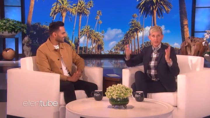 La primera vez de Ellen DeGeneres con Jay Shetty