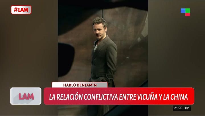 El fuerte descargo de Benjamín Vicuña contra la China Suárez (Video: América TV)