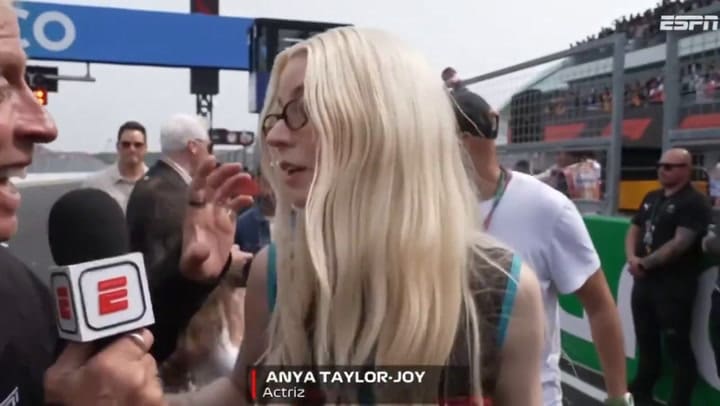 "Perdón, amor", la disculpa de Anya Taylor-Joy a Juan Fossaroli