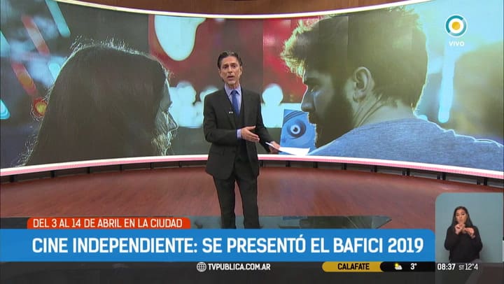 La presentación del Bafici 2019 - Fuente: TPA Noticias