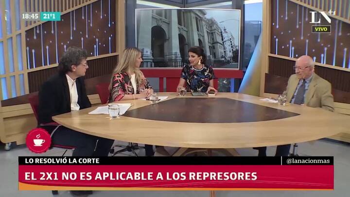 El 2x1 no es aplicable a los represores