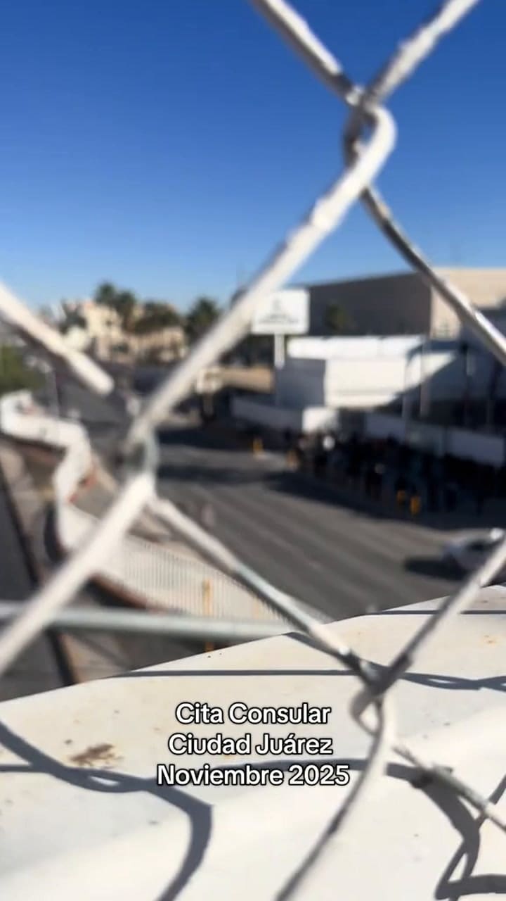 El esposo salió del consulado sin aprobación y con hoja azul