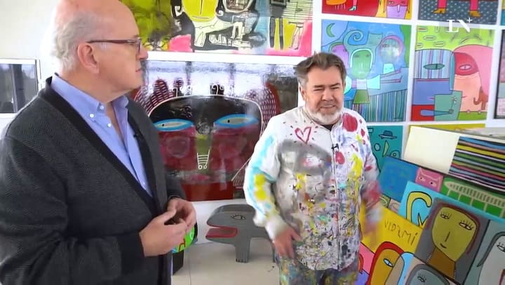 Milo Lockett “Una obra de arte acompaña a su dueño muchos años de su vida”