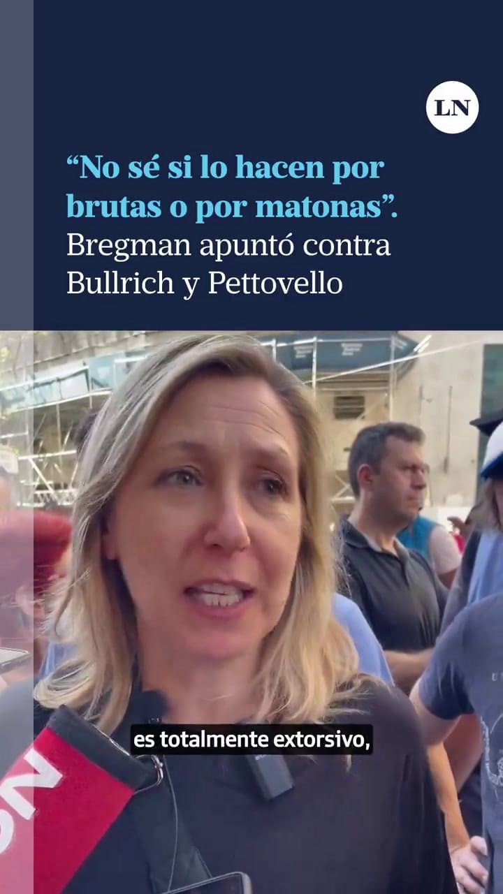 Bregman arremetió contra Patricia Bullrich