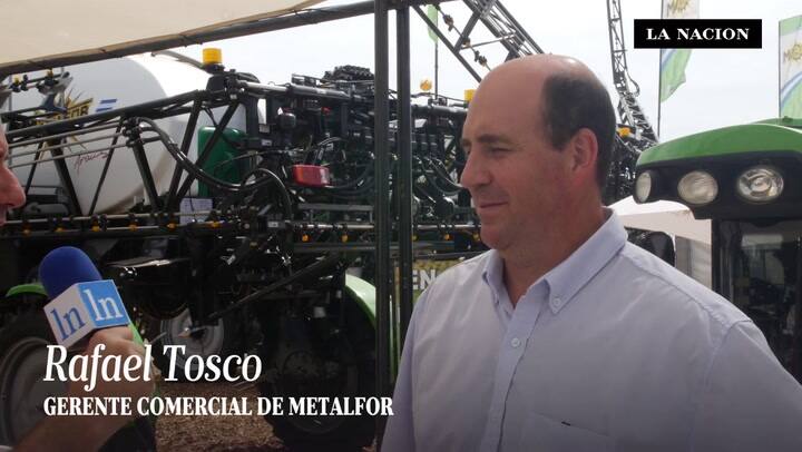 NOTA EN EXPOAGRO A RAFAEL TOSCO