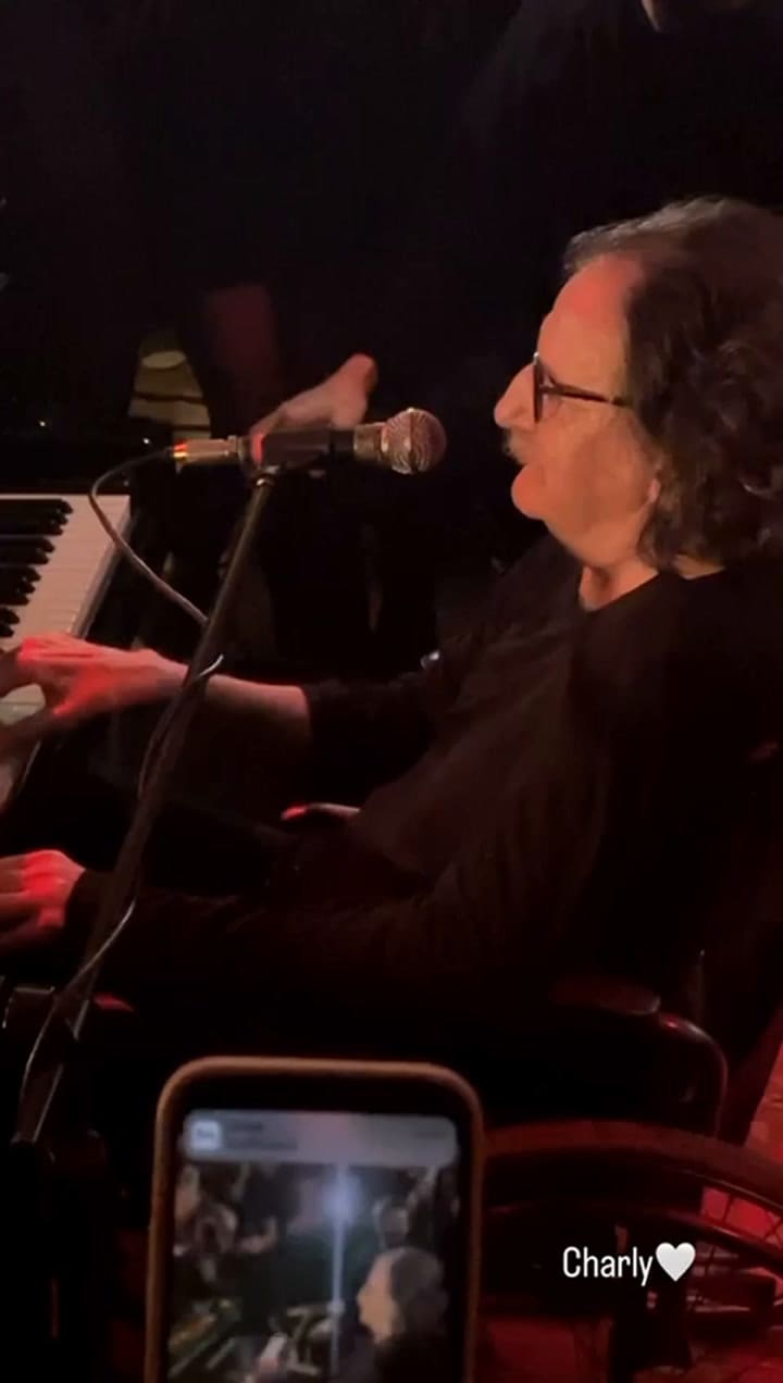 Charly García en The Library Lounge 3