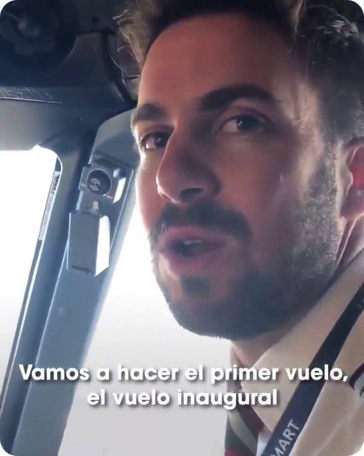 El primer vuelo de JetSmart a Mendoza - Fuente: Twitter