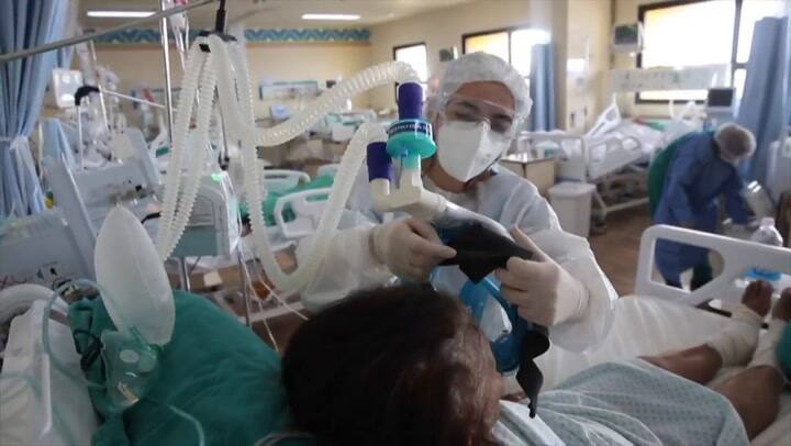 El coronavirus ahoga a Brasil, que vuelve a batir su récord diario de muertos - Fuente: AFP