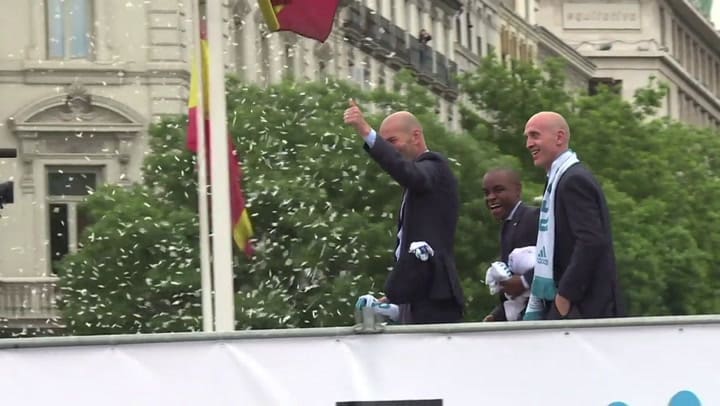 Zidane deja el Real Madrid en la cúspide - Fuente: AFP