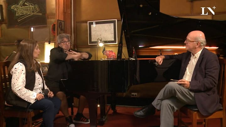 Sandra Mihanovich y Lito Vitale, en Hablemos de otra cosa