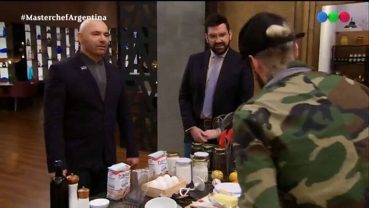 MasterChef Celebrity: El enojo de Alex Caniggia y el reto del jurado - Fuente: Telefe