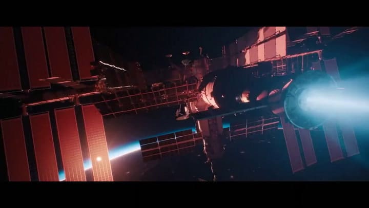 El tráiler de El desafío, la primera película grabada en el espacio