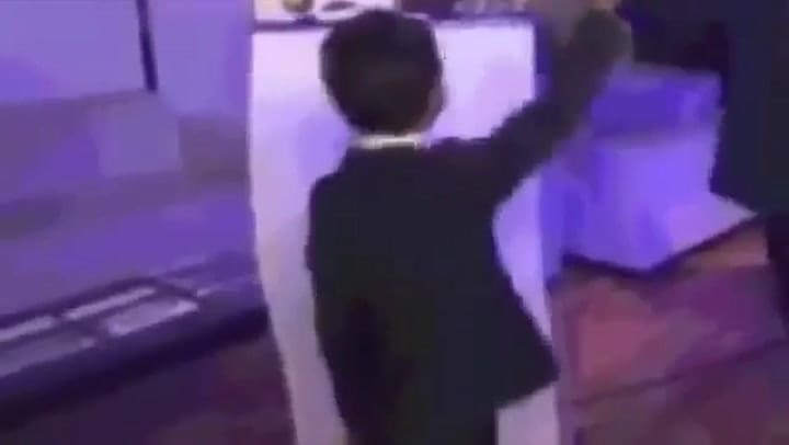 El festejo del hijo de Cristiano Ronaldo, que se llevó todas las miradas