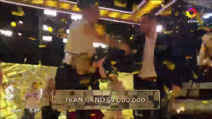 Ayelén rompió la cábala de su novio Iván