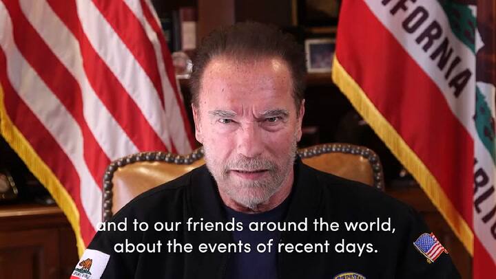 Arnold Schwarzenegger comparó el ataque al capitolio con el nazismo - Fuente: Instagram