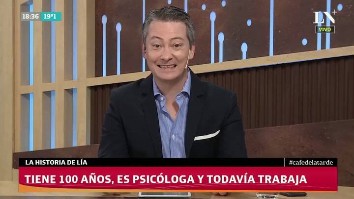 Tiene 100 años, es psicóloga y todavía trabaja