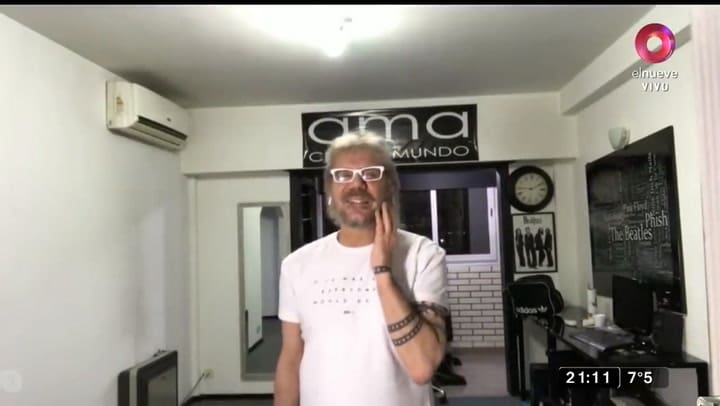 Bendita: una mala elección de vestuario hizo que Edith Hermida mostrara de más - Fuente: el nueve