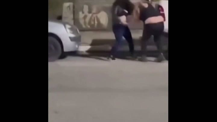 Pelea entre mujeres en el recital de la princesita