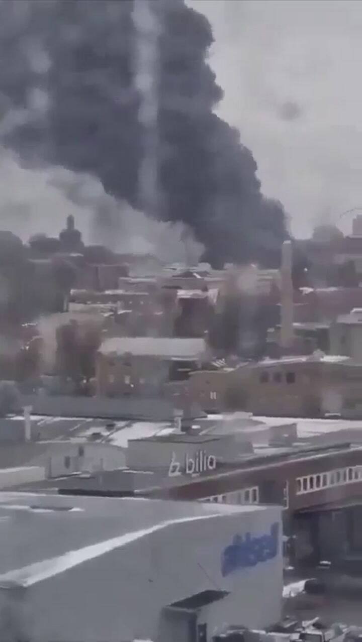 Feroz incendio en el parque de atracciones más grande de Suecia 2