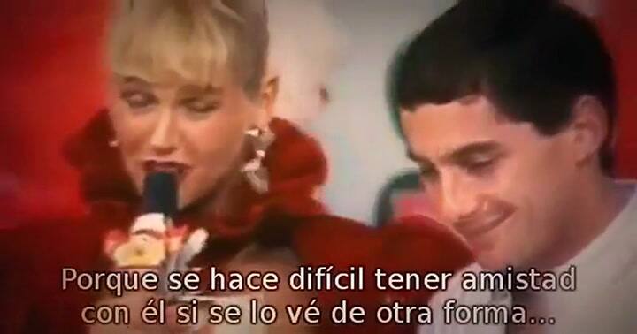Momento de tensión entre Senna y Xuxa al aire