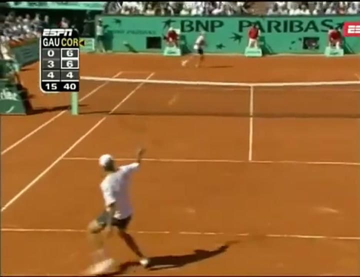El recuerdo de la final de Roland Garros 2004 entre Gaudio y Coria
