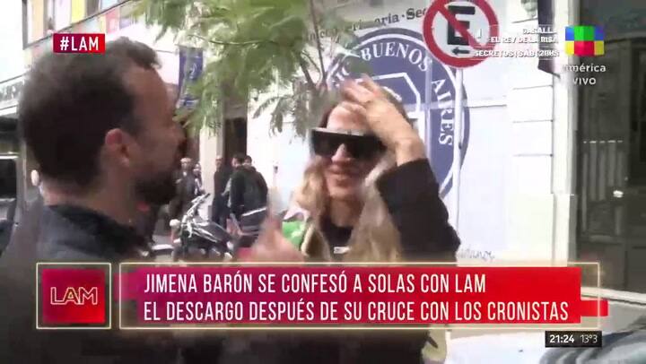 Jimena Barón habló en LAM tras el violento episodio que vivió: “Si es uno solo no se animan, pero cuando son 5...”