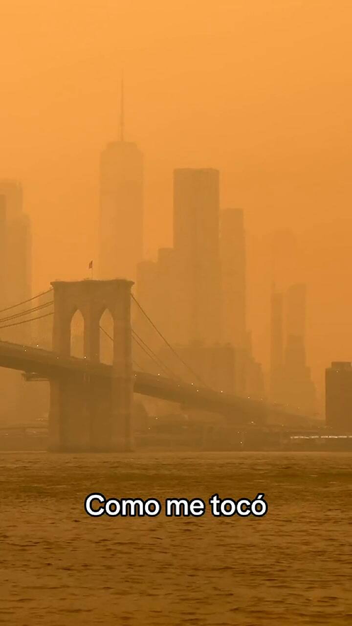 Planearon sus vacaciones a Nueva York, pero encontraron un panorama desalentador
