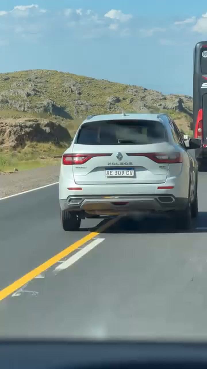 Así fue la maniobra peligrosa del Renault