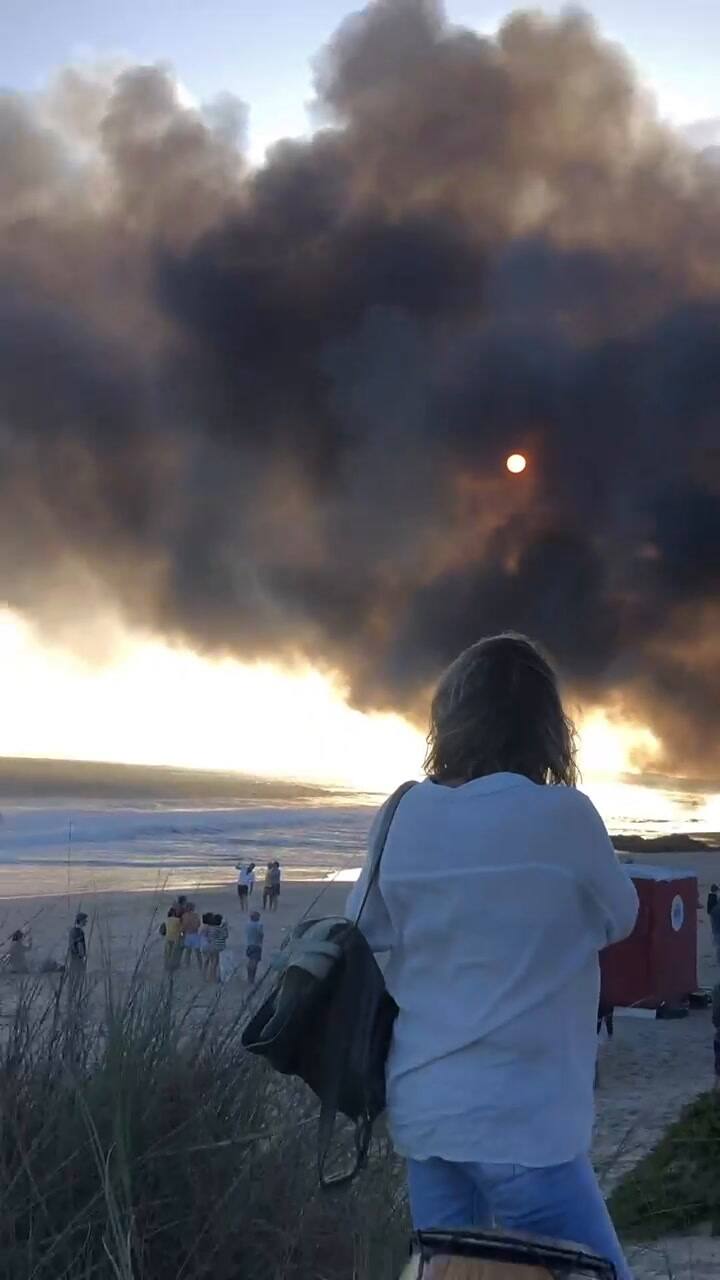 La banda La Marea del Tesoro iba a presentarse al momento del incendio