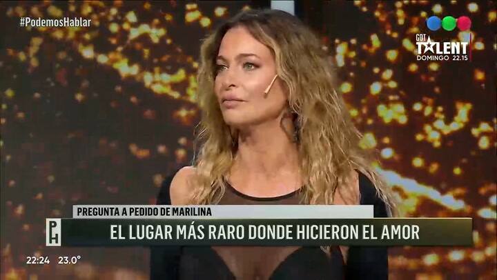 Karina Mazzocco conto el lugar mas hilarante en dodne tuvo sexo