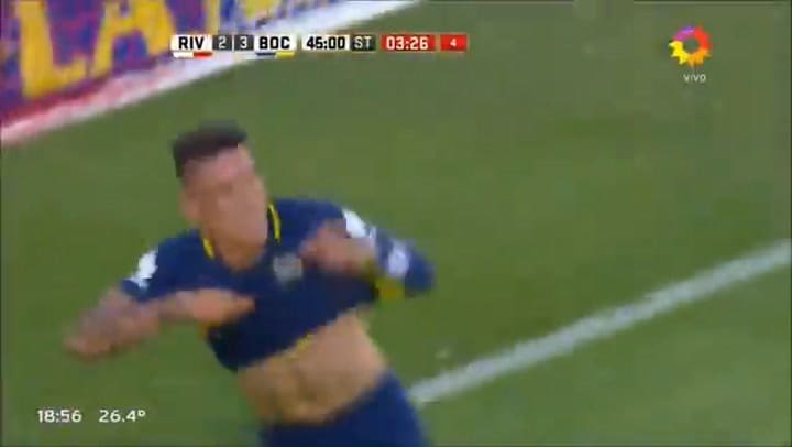 El gol de Ricardo Centurión contra River