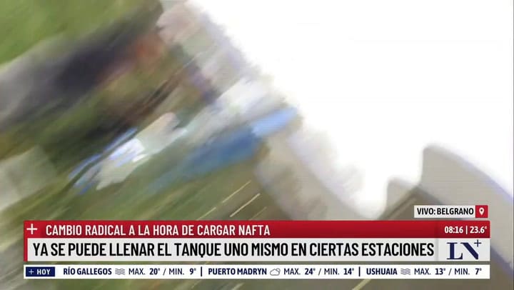 Cambio radical a la hora de cargar nafta: se puede llenar el tanque uno mismo en ciertas estaciones