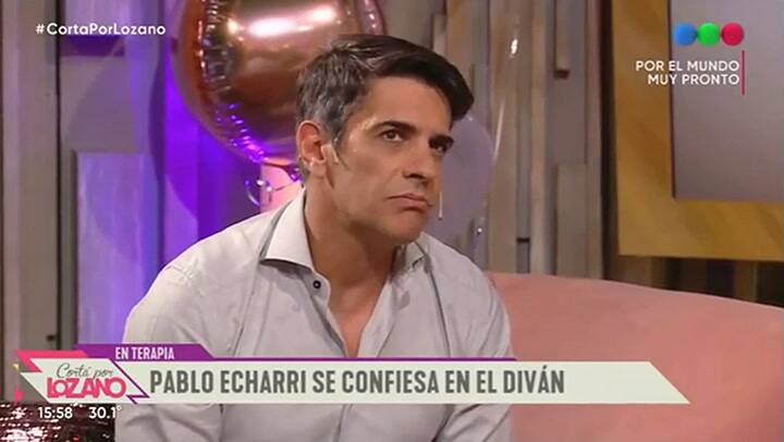 Pablo Echarri: “Tener dinero me ha generado culpa” - Fuente: Telefé