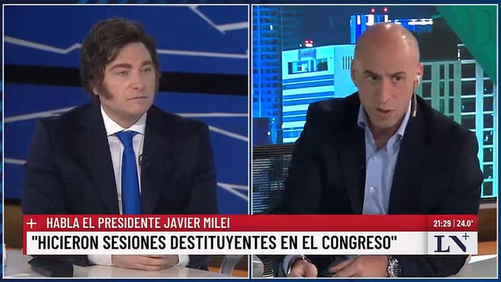 Javier Milei anticipó posibles cambios en el gabinete