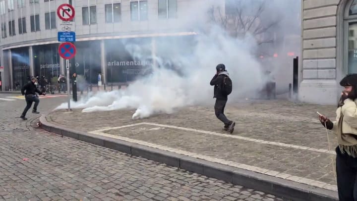 Protestas en Bruselas contra el acuerdo UE-Mercosur