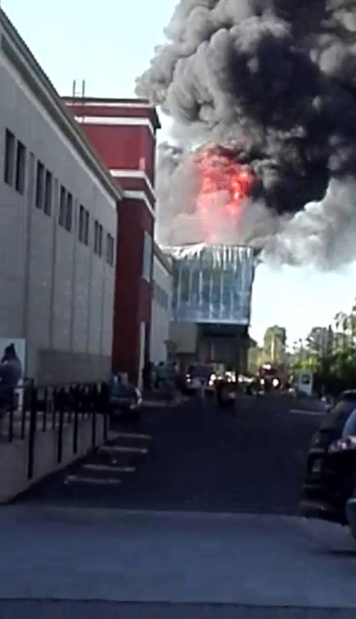 El incendio desde otro ángulo