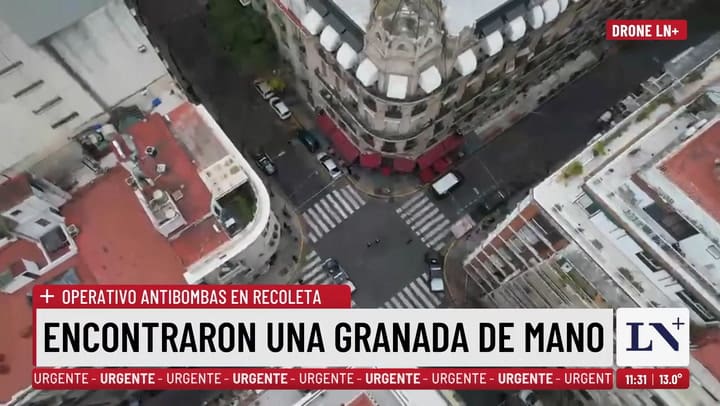 Operativo en Recoleta