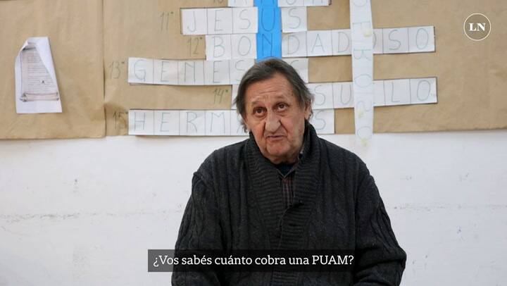 Jaime es jubilado y vive en una pensión