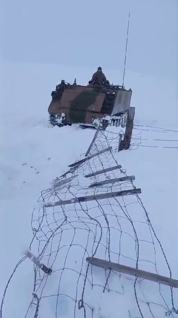 nevadas en campos de Santa Cruz