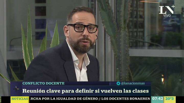 Reunión clave para definir si vuelven las clases - Jaime Rosemberg en Más Despiertos