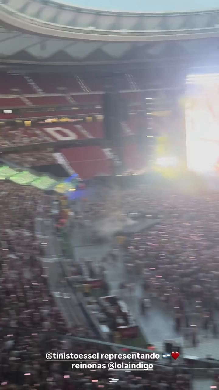 Flor Jazmín orgullosa de la presencia de TIni en el show de Lola Índigo